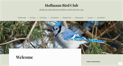 Desktop Screenshot of hoffmannbirdclub.org