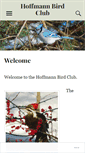 Mobile Screenshot of hoffmannbirdclub.org
